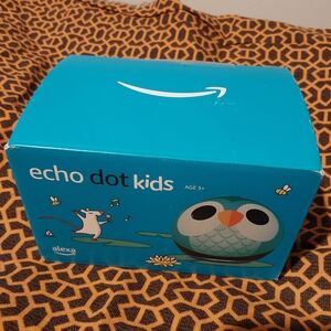 Amazon Echo Dot Kids Smart Speaker - Turquoise